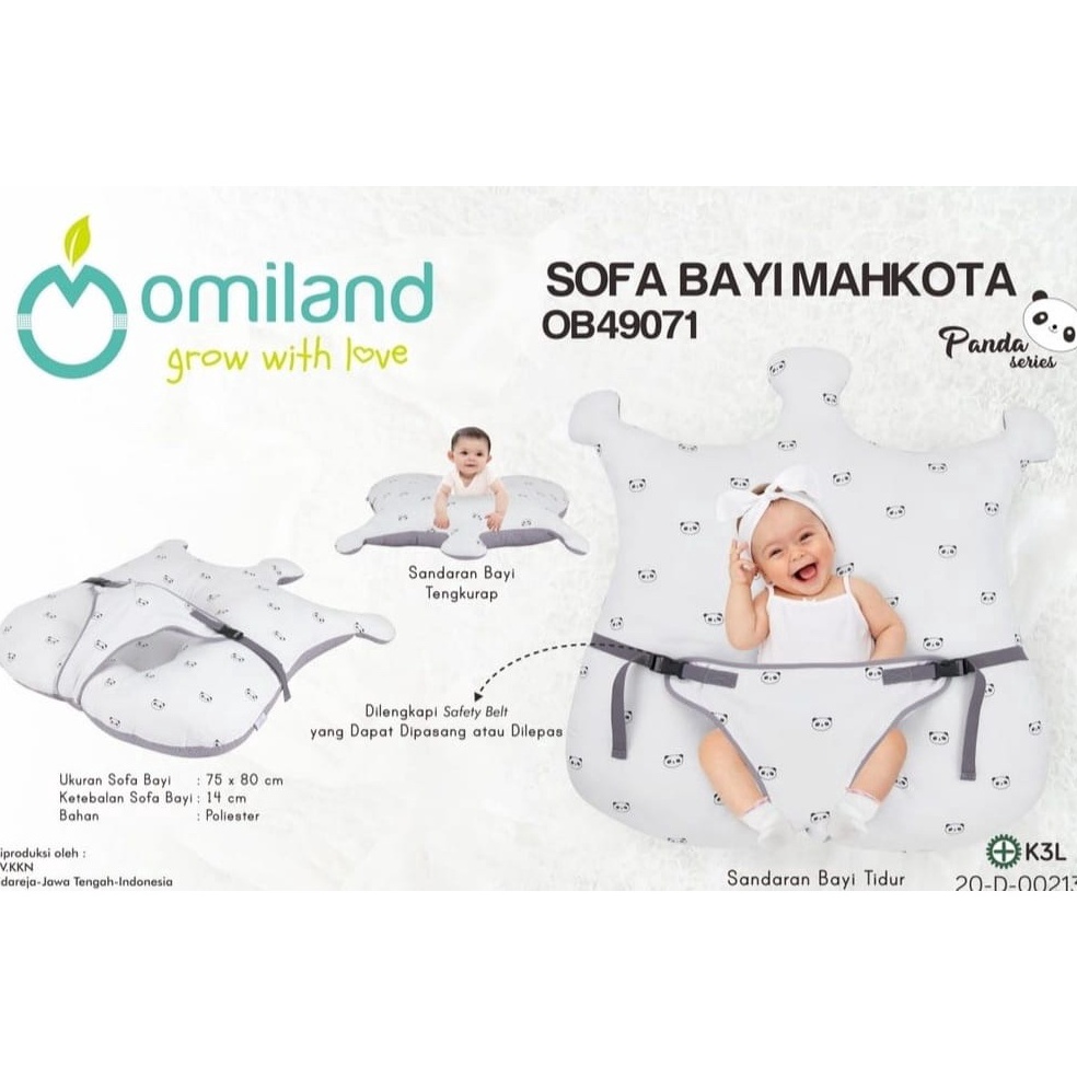 TERLARIS. SOFA Bayi Omiland Series Panda MAHKOTA OB40071//SOFA FLOWER KOALA SERIES//SOFA BAYI FLOWER