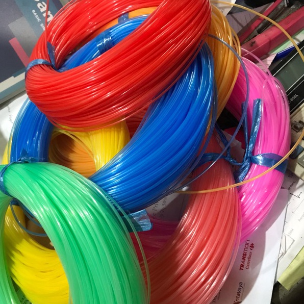 Termurah Tali selang / selang sedotan warna [1 ikat] 200 gr diameter 2mm es minuman anak / selang ke