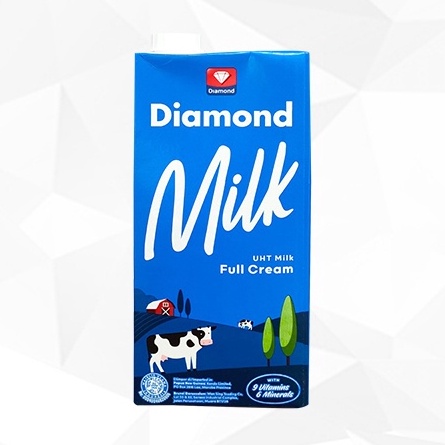 

ORIGINAL% Diamond Susu UHT Full Cream 1000ml