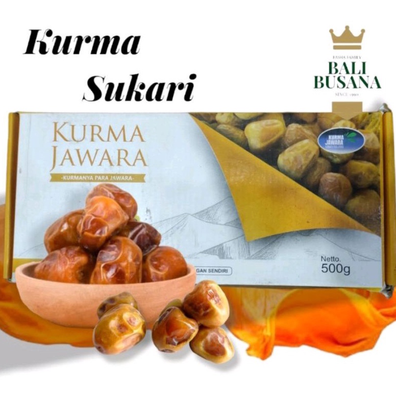 

Paling Dicari.. Kurma Sukari Premium 500g / Kurma Raja 500gr AHQ