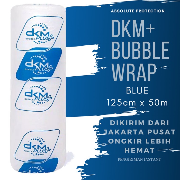 

Bestseller Plastik Bubble Wrap Dkm+ Blue 125Cm X 50M