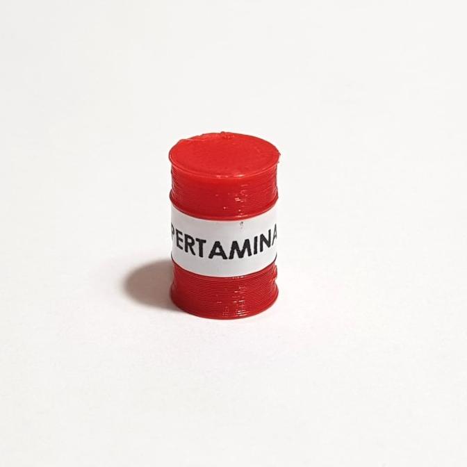 ~~~] Drum Pertamina skala 1/64 diorama diecast