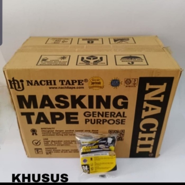 

Terlaris Nachi Masking Tape Size 48Mm20Yard Kartonan