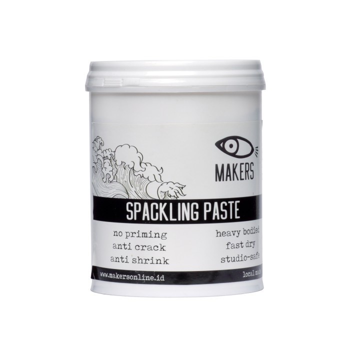 

Terlaris Spackling Paste For Adding Texture To Painting 1Kg By Makers