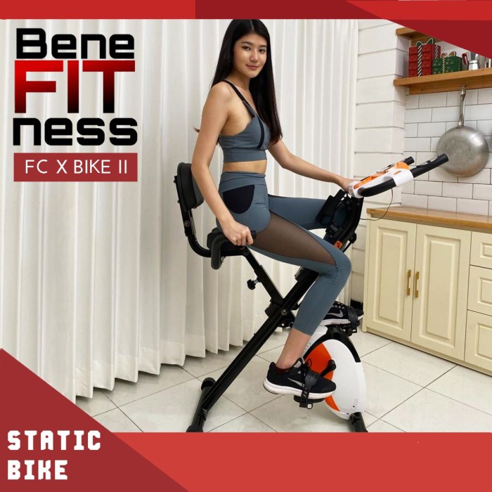 Terlaris Sepeda Statis Alat Fitness Fc Xbike 2 Olahraga Fitnes Speda X Bike Ii