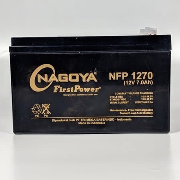 Aki / Battery Alat Semprot / Sprayer Hama Elektrik Nagoya Vrla 12V 7Ah