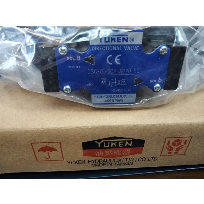 DSG-01-3C4-A110-50 / SOLENOID VALVE / DSG01-3C4 / SOLENOID YUKEN
