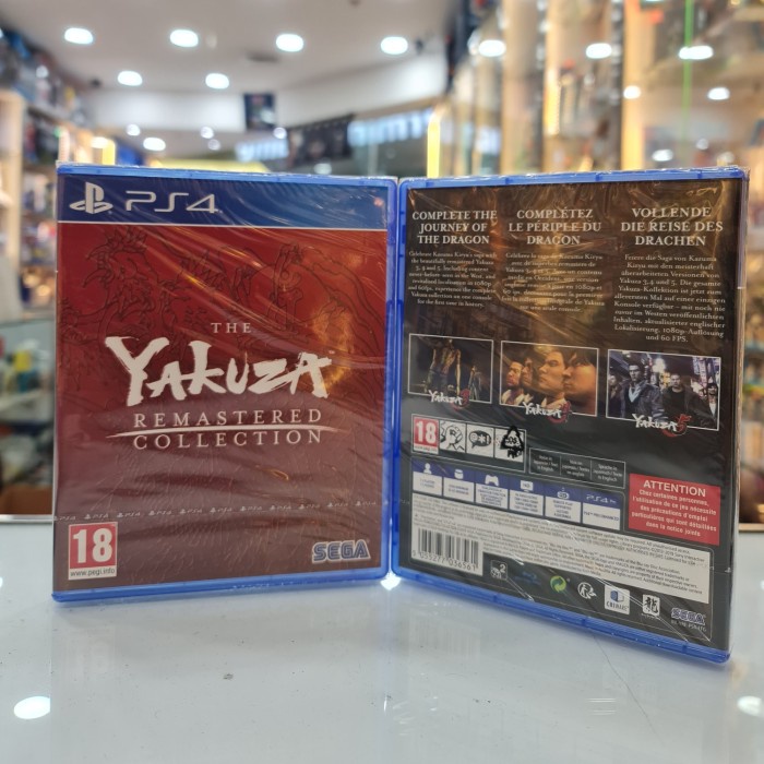 Ps4 Yakuza Remastered Collection