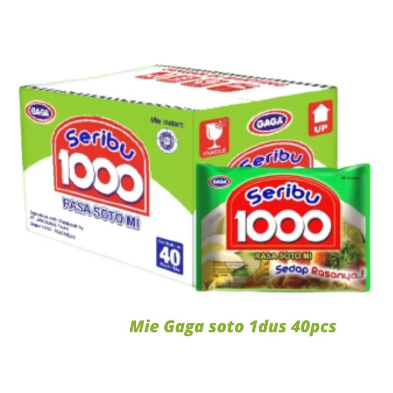 

E Gaga 1000 Soto E Instan 1Dus (Isi 40 Pcs)