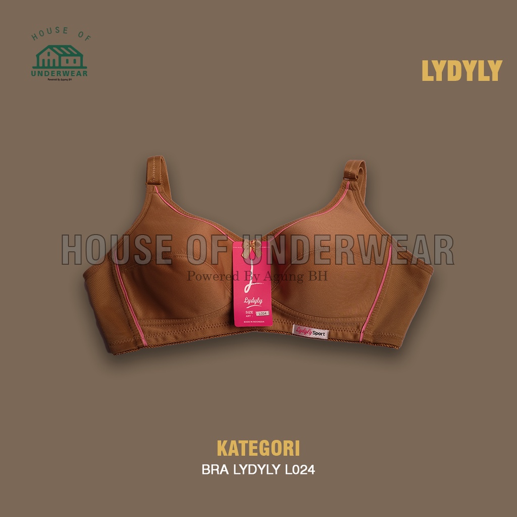 Lydyly -  Sport Bra Berkualitas Bh L024 Tanpa Busa Dan Tanpa Kawat | BH Mama