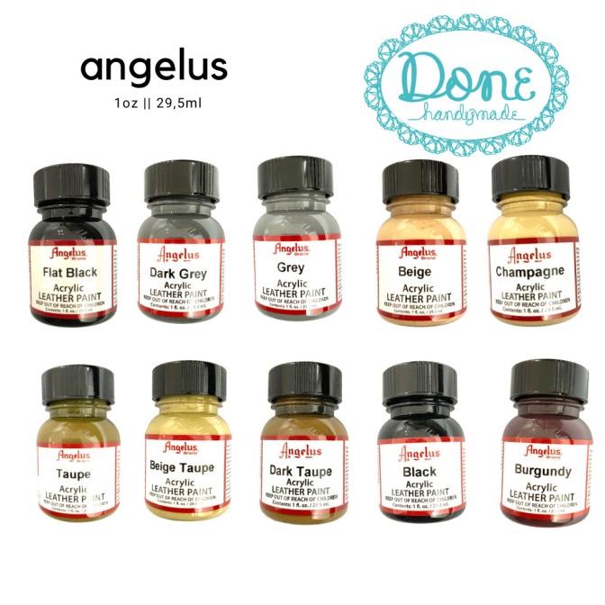 

Leather paint angelus cat kulit acrylic paint fabric paint canvas blc