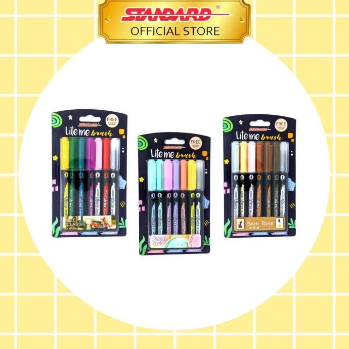 

Terlaris Standard Blister Lite Me Brush (Brush Pen/Spidol Kaligrafi) SALE