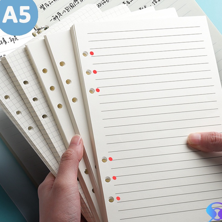 

➝Laris✤➯ T6IQM Notebook refill Line & Blank KERTAS ISI BINDER A5/B5 LOOSE LEAF 6/20/26 LUBANG 6 RING-Suning Mall I83 ✢Terkini