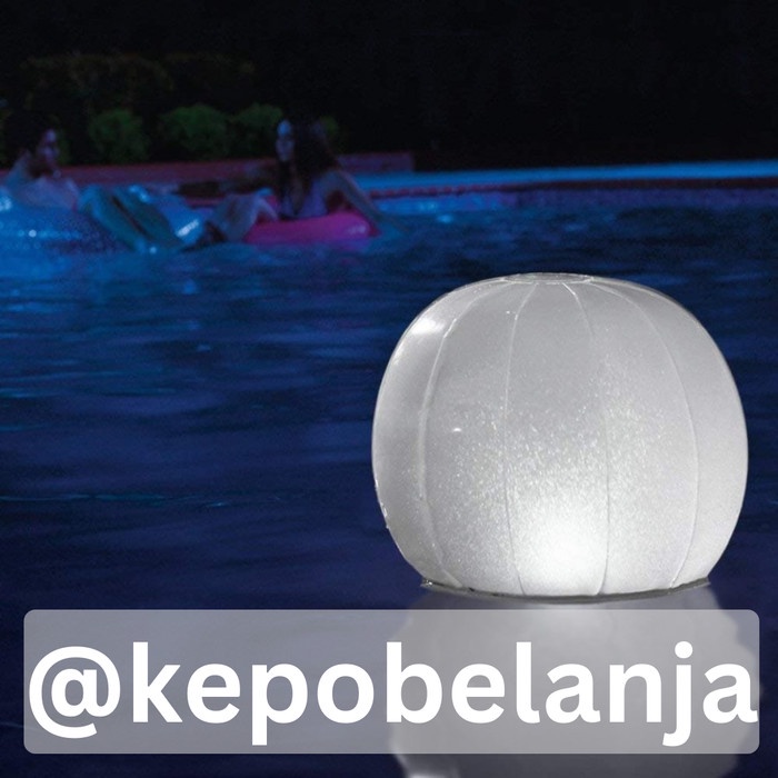 Intex 28693 Floating LED Ball murah ngapung kolam murah