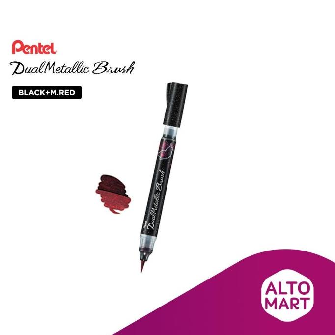 

Terlaris Pentel Dual Metallic Brush Pen Metalik Marker Spidol Mettalic SALE