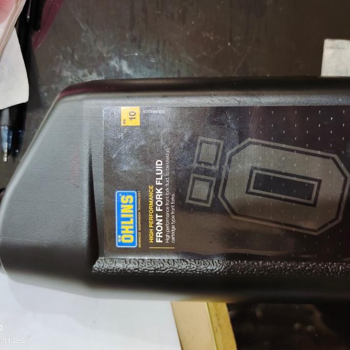 hits  oli front fork ohlins 20 w