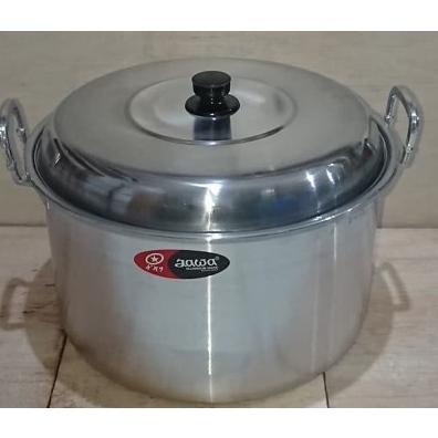 Baru Panci Besar Aluminium Eagle Dan Jawa 30 33 36 40 Cm / Panci Rebus Air / Panci Masak J23X