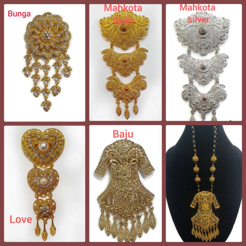 Bros kalung kebaya/aksesoris kebaya/Bros kebaya