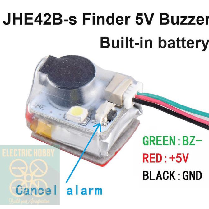Jhemcu Jhe42B-S Mini Finder Buzzer Beeper For Drone Quadcopter