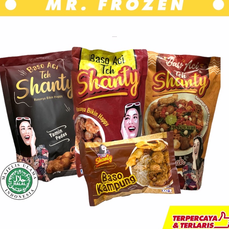 

[KODE PRODUK LIIIE8762] Baso Aci Teh Shanty Original | Yamin Shanty | Nyemek Rempah 200 Gram