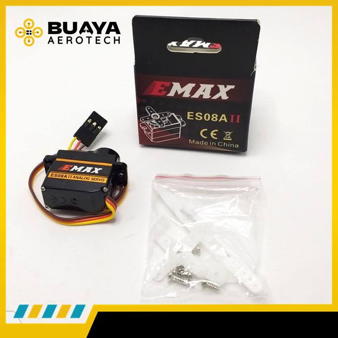 Emax Es08A Ii 8.5G Rc Drone Fpv Racing Micro Servo Digital Balap 1.8Kg
