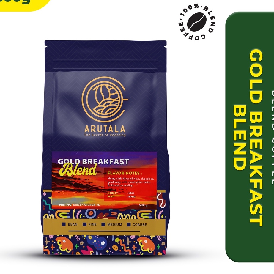 

✨12.12✨ ARUTALA Kopi Gold Breakfast Blend 500 gram !!!