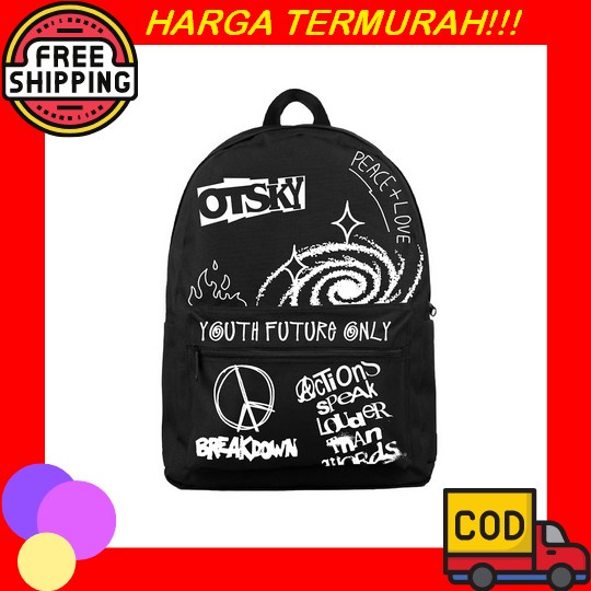 Tas Ransel Pria Distro Tss Punggung Remaja School Bag Cowok  Terbaru Kece Import Taa Gendong Cwok Ke