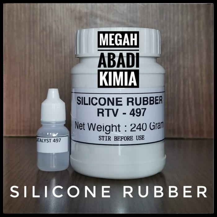 

Terlaris Silicone Rubber Rtv 497 / 240 Gram