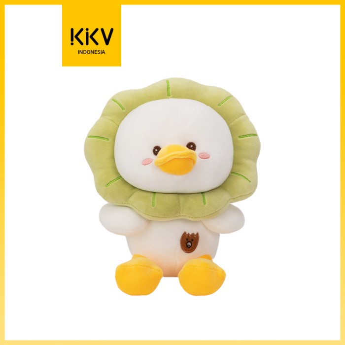 CG9 KKV - MAINAN BONEKA BEBEK SUNFLOWER LUCU BAHAN HALUS LEMBUT DAN E72