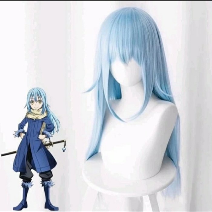 Terlaris Wig Wig Weapon Rimuru Cosplay