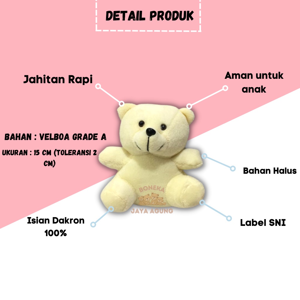 RNC BONEKA BERUANG KECIL BONEKA TEDDY BEAR KECIL BONEKA WISUDA MINI BONEKA BEAR MINI BONEKA KECIL