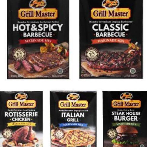 

[KODE PRODUK RSWCJ6639] Jay's / Jays Grill Master Bumbu Steak 30gr Khas Itali Marinade Mix / Rotisserie Chicken / Italian Grill / Steak Burger