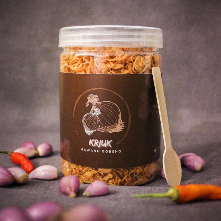

グ Bawang Goreng Premium KRIUK / Premium Fried Shallots KRIUK ノ