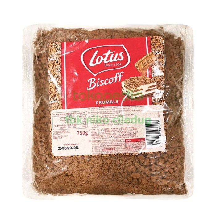 

Terlaris Lotus Biscoff Crumble 750 Gr Khusus Gojek Dan Grab