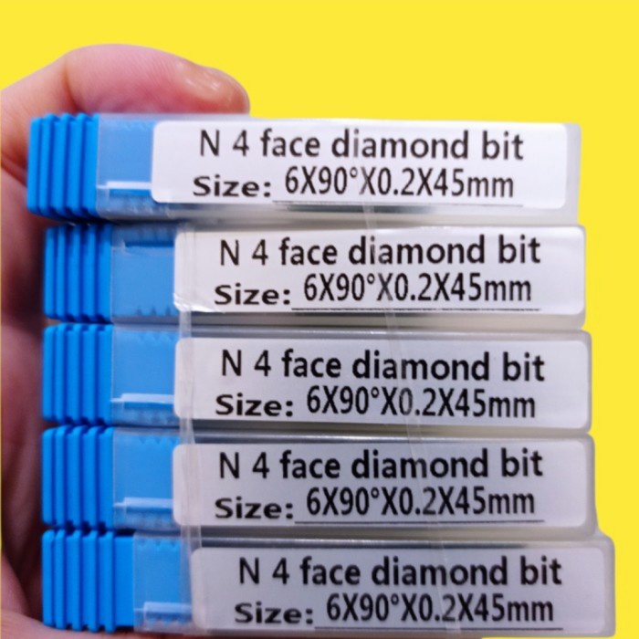 

Terlaris 4 Face Cnc Bit Pcd Engrave For Marble Stone