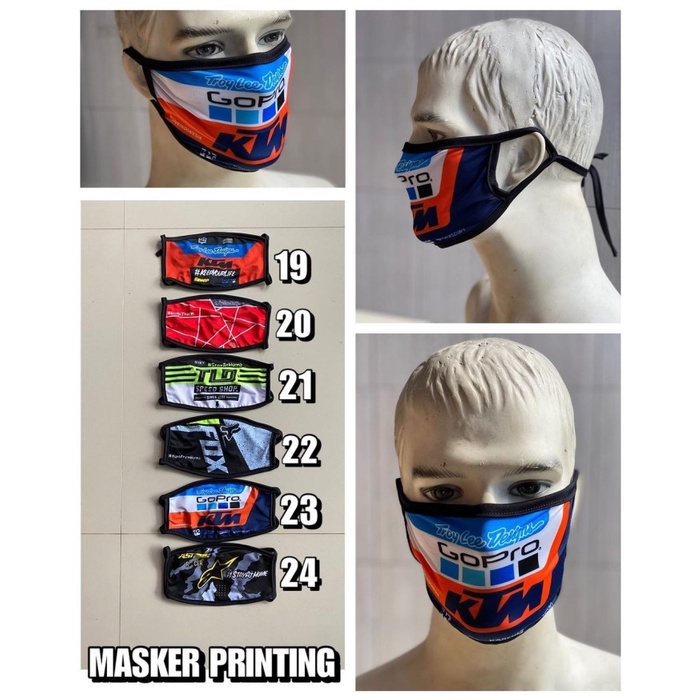 PROMO  Masker Kain 3D Premium / 3D Mask / Masker Kain Earloop