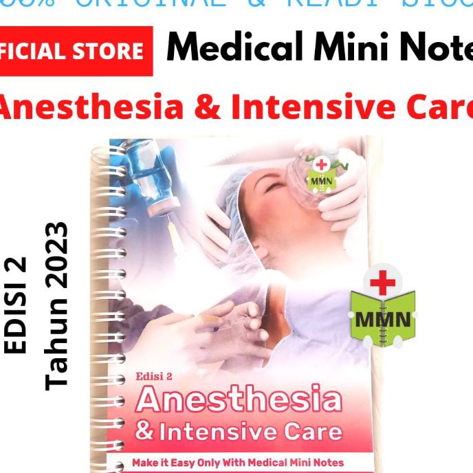✨12.12✨ COD NEW 2023 || Medical Mini Notes - Anesthesia & Intensive Care || MMN Anestesi buruan