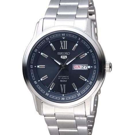 [ Jam Tangan ] Seiko 5 Snkp17K1 Automatic Dark Blue Dial Snkp17 Pengiriman Cepat