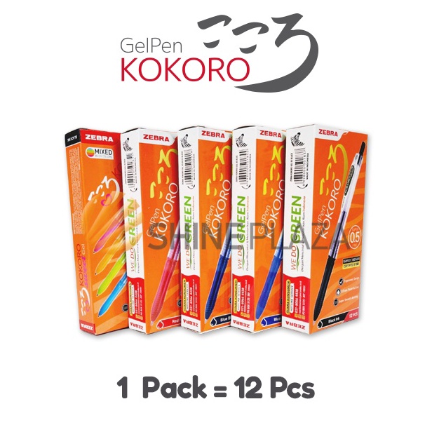 

ぼ XII 5189 LUSINAN Pulpen Gel Kokoro 0.5mm - Bolpen Pena Gel Warna Zebra 0,5 mm Stok terbaru ➳