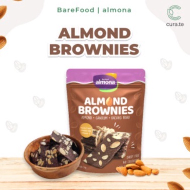 

[KODE PRODUK WTQZZ5267] BAREFOOD ALMONA ALMOND COOKIES BROWNIES 50GR DAN ALMONA ALMOND COOKIES BUSUI FRIENDLY | SNACK SEHAT CEMILAN DIET GANDUM KACANG HIJAU Dairy Free No Preservative Snack Busui Snack Enak Snack Asi Booster