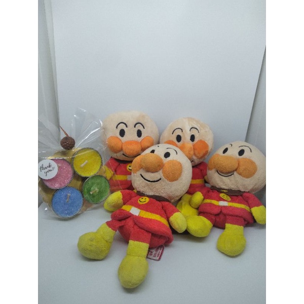 Boneka Lucu Anpanman, Monster, Sapi + adm