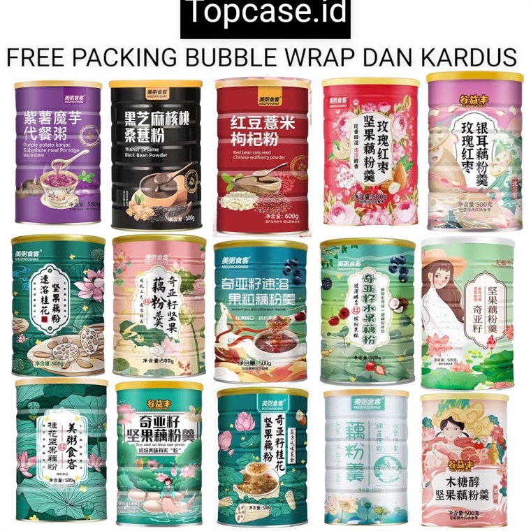 

[KODE PRODUK ASGGY9070] Ou fen / Lotus Root Powder Oufen Akar Teratai 500gr Makanan Diet