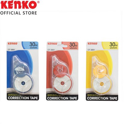 

♔ CD 9392 Correction Tape CT-3001 KENKO (30 M x 5 Mm) 8.8