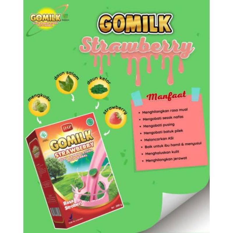 

SUSU GOMILK KAMBING ETAWA STROWBERRY