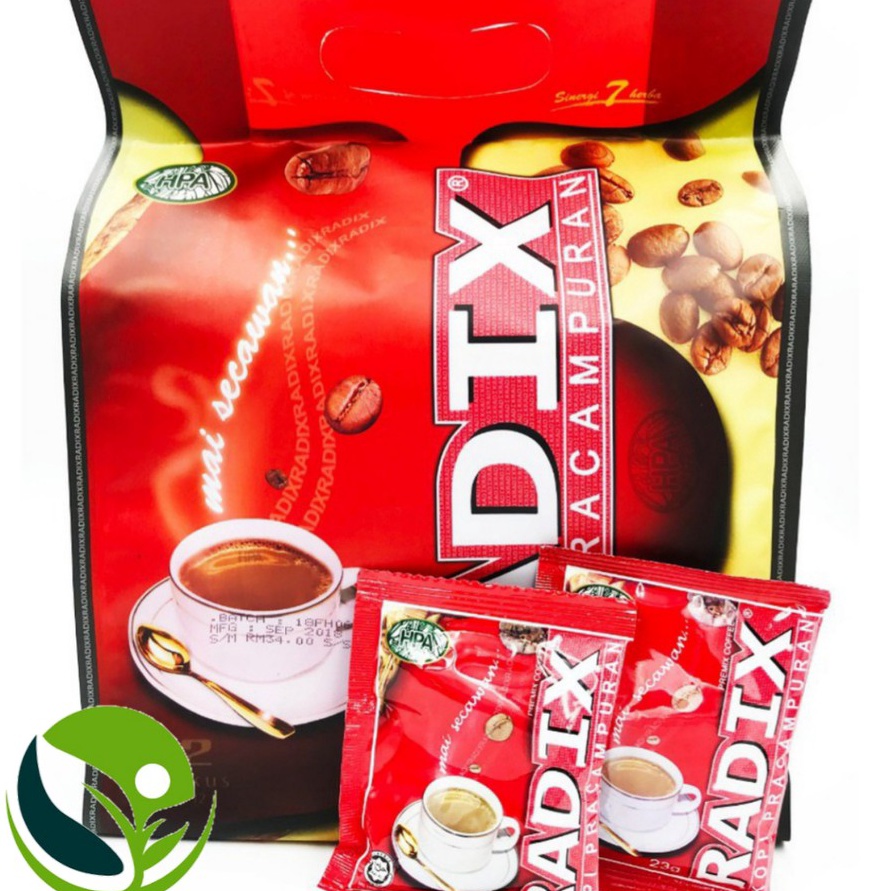 

KCBF3430㊡ Kopi Radix Hpa Malaysia | Kopi Radix Jumbo HPA | Kopi Radix Original ISI 32 Sachet || Cofee k-link 20 Sachet ORIGINAL ㊊