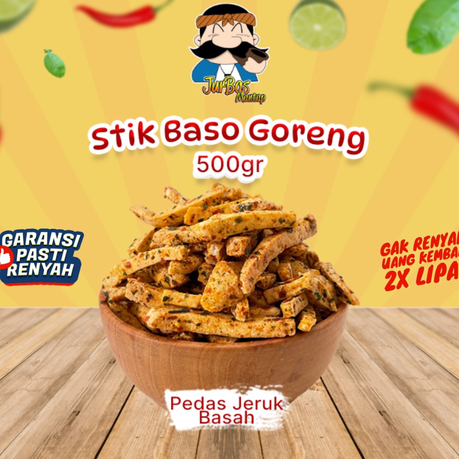 

SJST5145㊕ Basreng 500 gr (Bumbu Basah Pedas Jeruk) ㊑