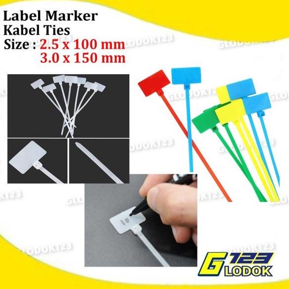 

Grosir Kabel Tis Tie Ties Cable Label Maker Marker Name Tag Label Pengikat Kyx