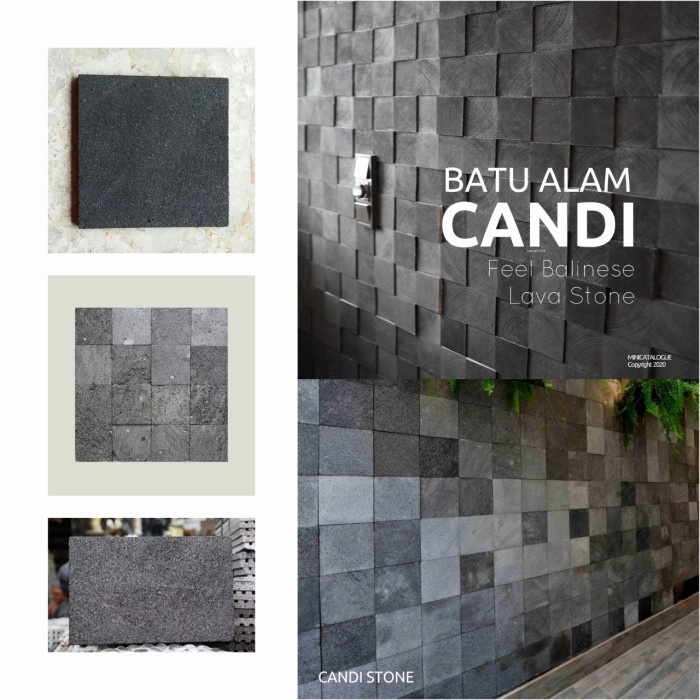 Batu Alam Bali Candi Hitam Harga Pabrik