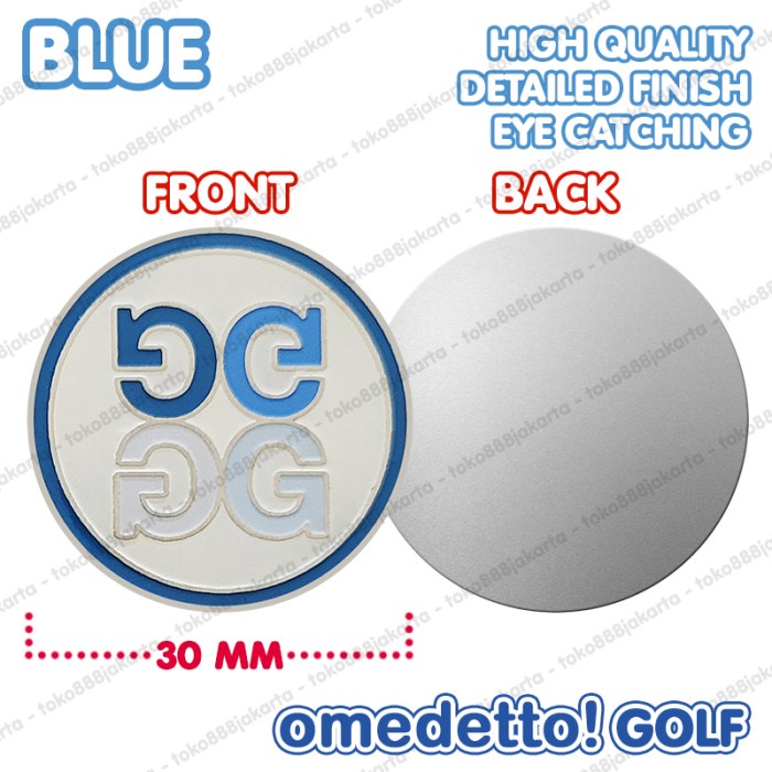 G/FORE G FORE MAGNETIC GOLF BALL MARKER WITH MAGNET HAT CLIP