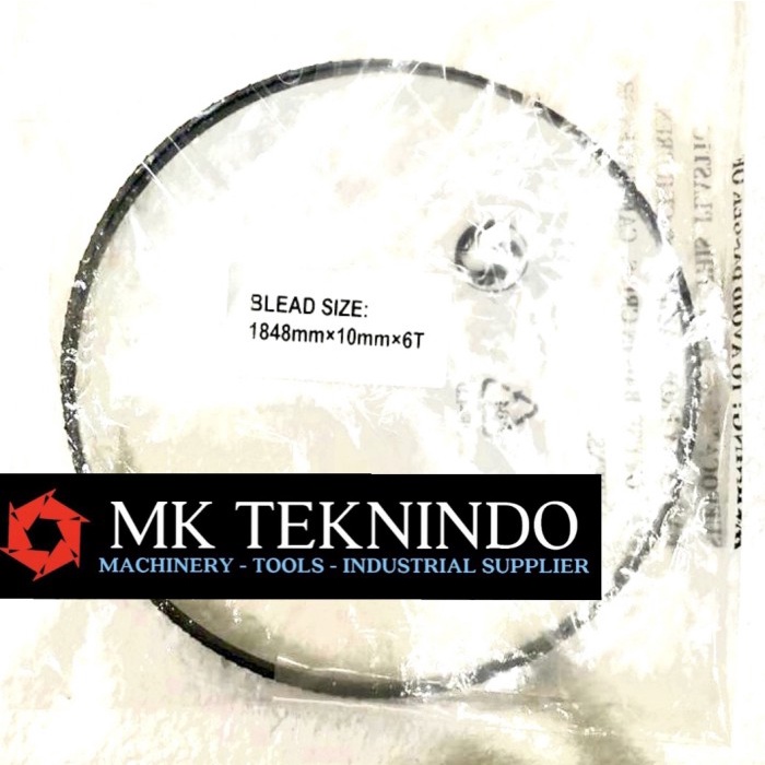 Terlaris Mata Bandsaw 10 Inch 10 Mm Kayu 1848 Mm X 10 Mm X 6T Band Saw 10"